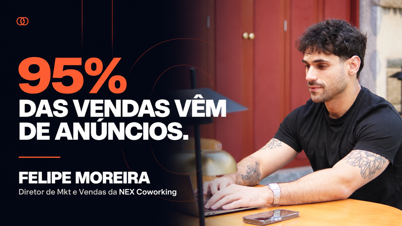 Felipe Moreira, diretor de marketing do NEX Coworking